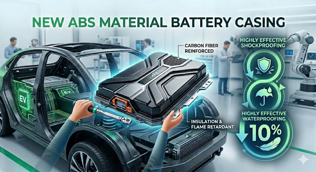 Benefits of ABS Plastic Casings for EV Batteries: Highly Effective Shockproofing and Waterproofing