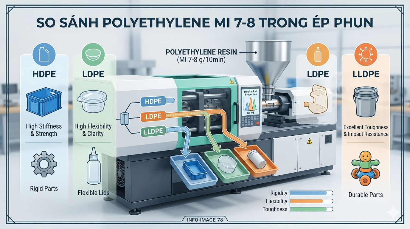 Optimizing Injection Molding Performance with LLDPE MI 7-8: Technical Analysis & Cost Solutions