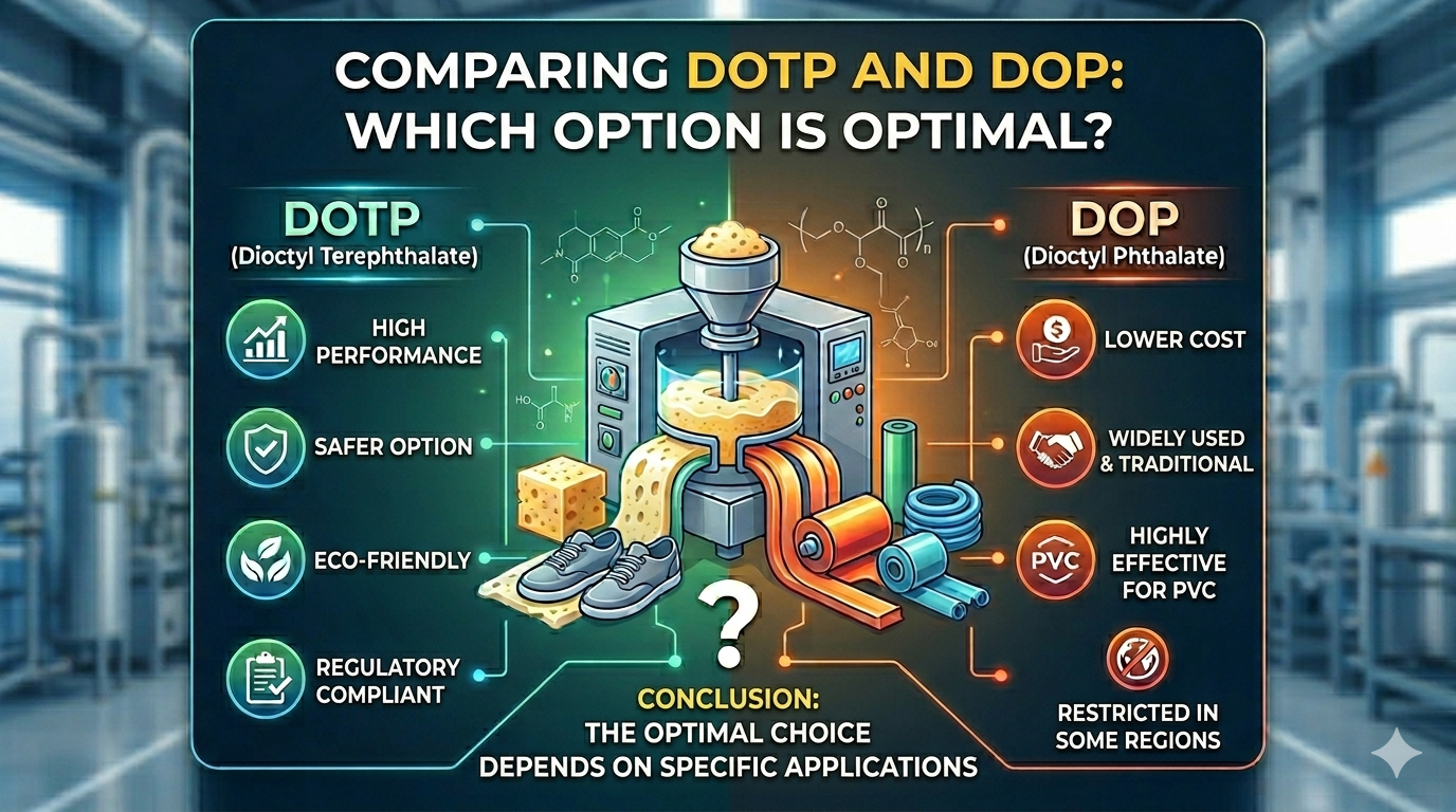 Comparing DOTP and DOP in Polyurethane Production: Which is the Optimal Choice?