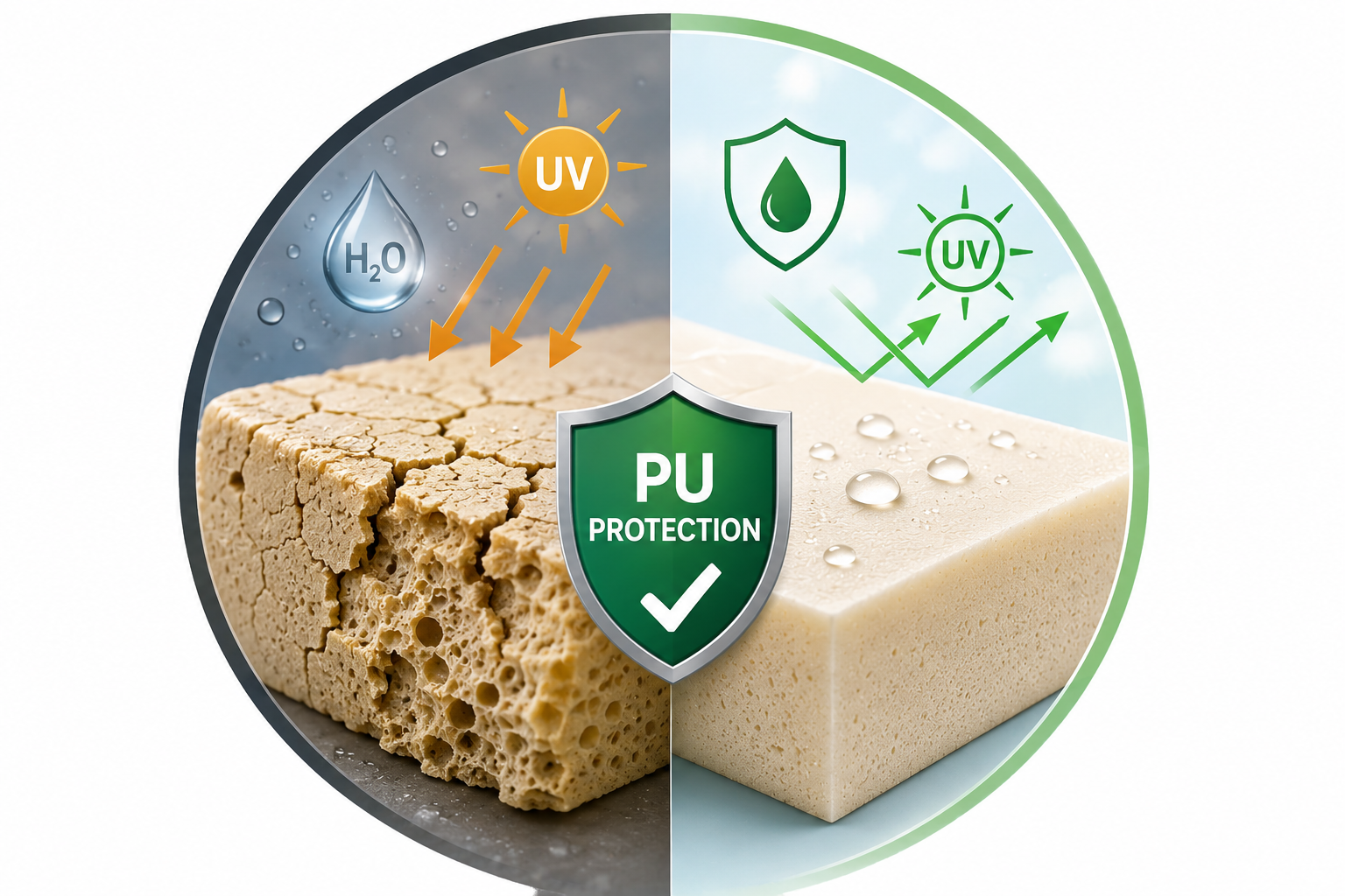 Causes of Polyurethane (PU) Degradation (Hydrolysis, UV Radiation) & How to Prevent It