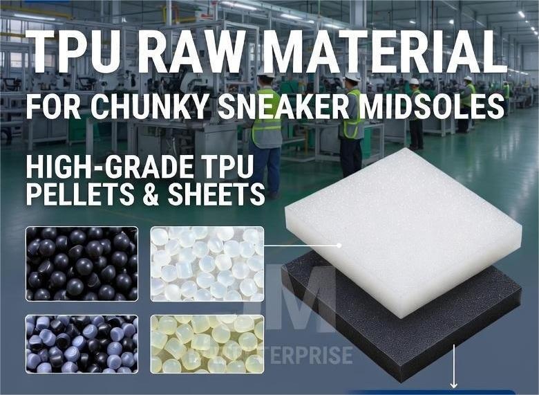TPU Raw Material for 2025 Chunky Sneaker Midsoles – Trusted Supplier in Vietnam: JM ENTERPRISE