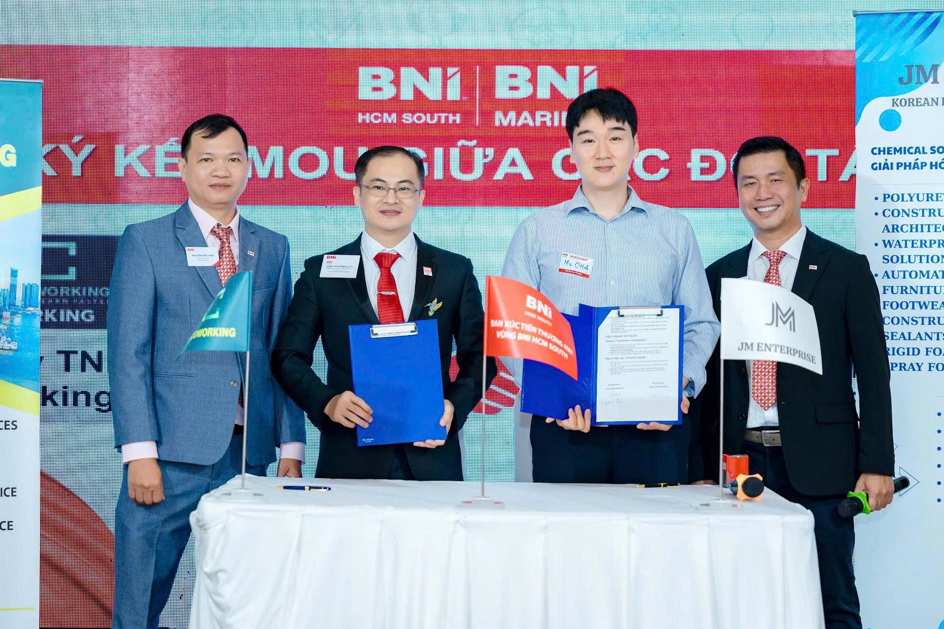 JM Enterprise Signs Partnership with BNI Connect – Driving Growth and Collaboration in the Construction Industry